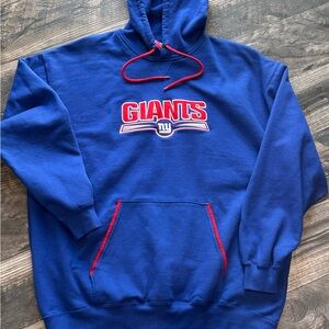 NY Giants Blue Hoodie Sweatshirt